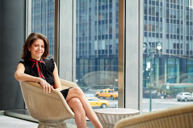 Claudia Jury, global co-head of currencies and emerging markets at JPMorgan Chase & Co, poses in New York, New York, in this February 25, 2017 photo, provided May 23, 2018.    Courtesy of Carnegie Mellon University/Handout via REUTERS    ATTENTION EDITORS - THIS IMAGE WAS PROVIDED BY A THIRD PARTY NO RESALES, NO ARCHIVE