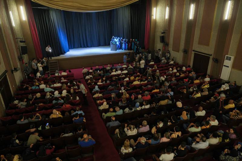 The project was initiated by Tiro Association for Arts and Istanbouli Theatre, which had already renovated another three cinemas and theatre halls in southern Lebanon.
