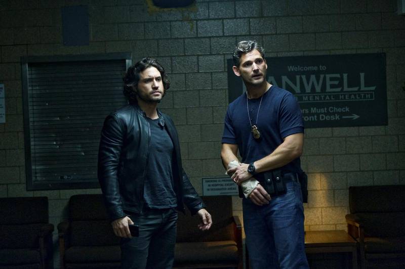 Eric Bana, right, and Edgar Ramirez in a scene from Deliver Us from Evil. Andrew Schwartz / Screen Gems