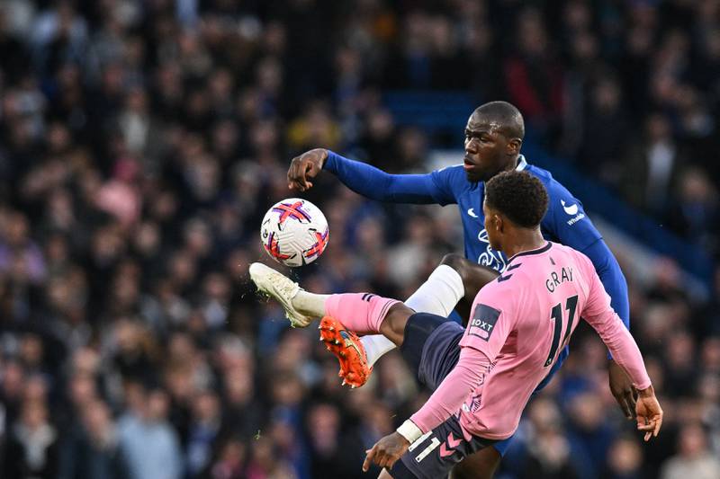 Kalidou Koulibaly - 5. He made a good tackle to take the ball off McNeil in the 41st minute, then stopped Gray from running through on goal with a last-ditch tackle just after the break. Beaten far too easily by Simms in the build-up to Everton’s late equaliser. AFP