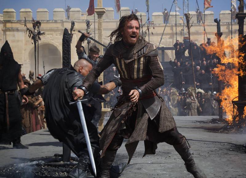 Michael Fassbender in "Assassin's Creed." Courtesy 20th Century Fox