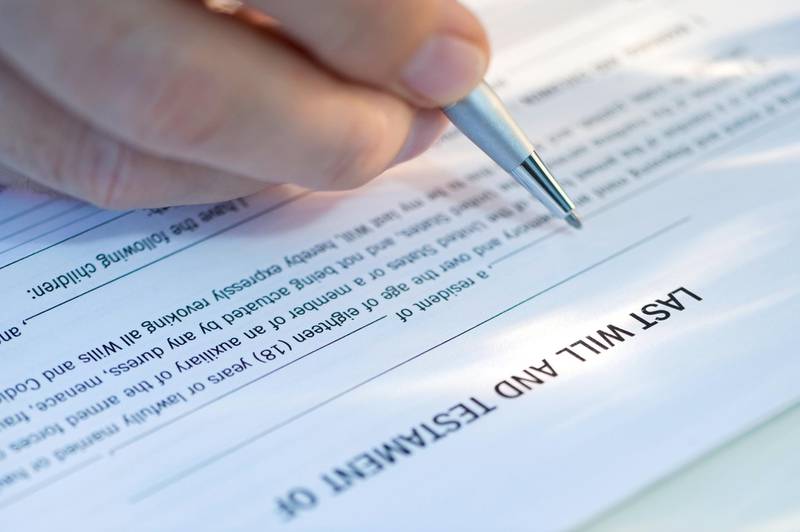 Non-Muslim residents can register their wills in Dubai and Abu Dhabi to help safeguard their assets. Photo: Getty Images