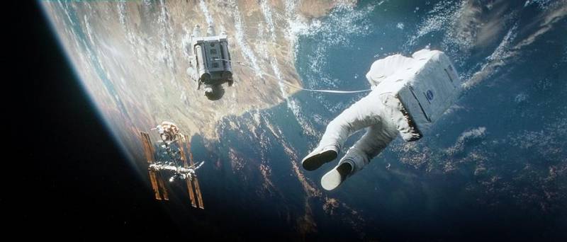 While the film Gravity took artistic licence with its space junk scenes, orbiting debris a real and growing problem for the future of the space industry.  AP / Warner Bros Pictures