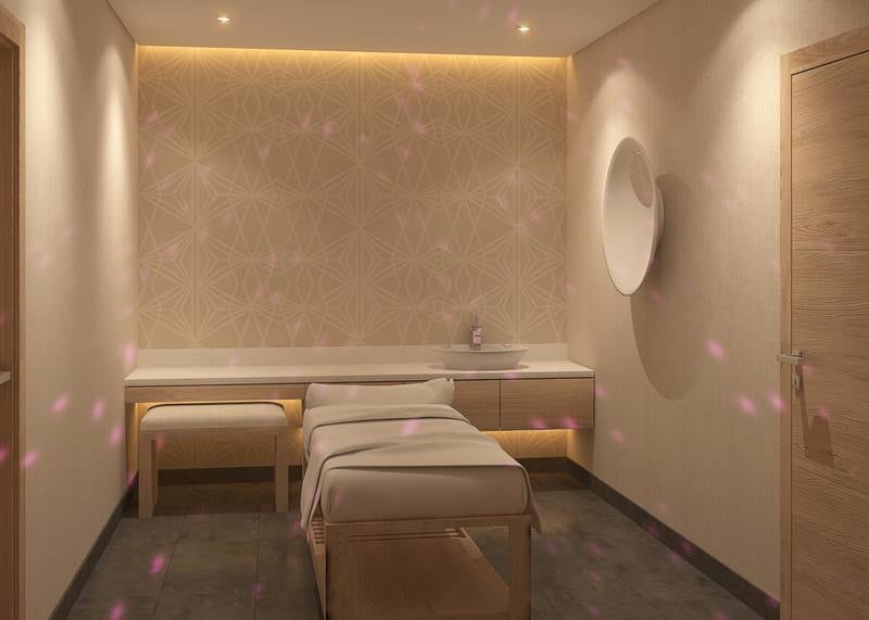 The adults' spa at Centara Mirage Beach Resort Dubai