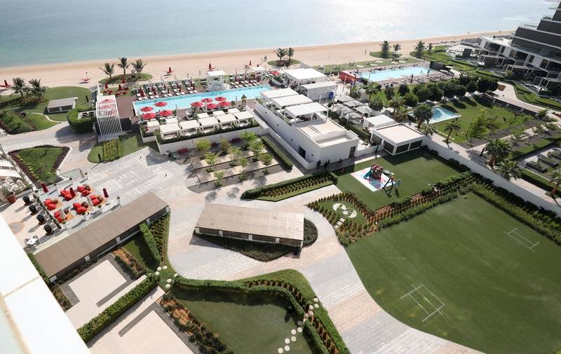 With extensive gardens, a private beach and infinity pool, Th8 Palm is a new addition to Dubai's Palm Jumeriah shoreline.