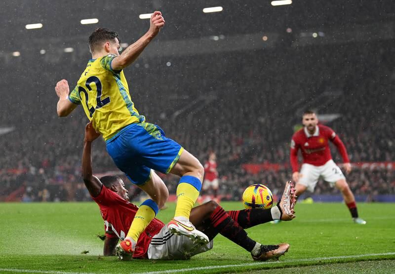 Ryan Yates – 6. Continued to battle after taking an early knock. Forced De Gea into an awkward save with his venomous shot from range but couldn’t get a clean connection on his header, which went in off Boly and was ruled out for offside.
Getty