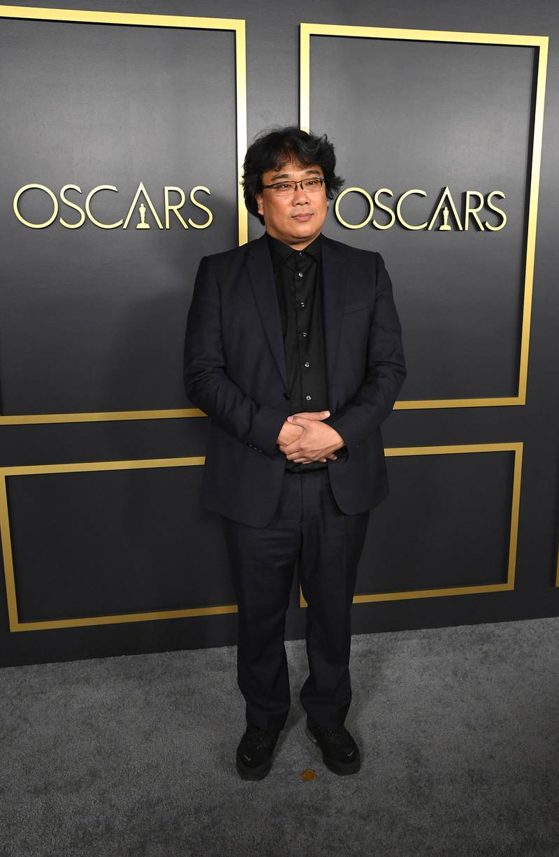 Bong Joon-ho arrives for the 92nd Oscars Nominees Luncheon in Hollywood, California, on January 27, 2020. AFP