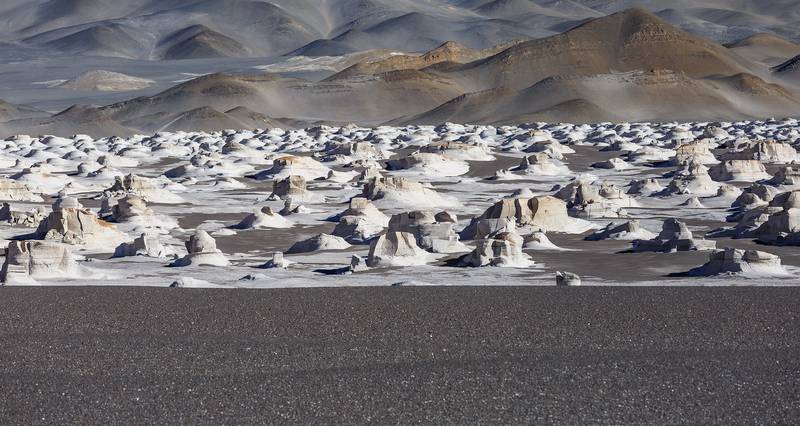 Silver medal, Planet Earth's Landscapes and Environments: pumice stone field, Catamarca Province, Argentina, by Alessandro Gruzza, Italy.