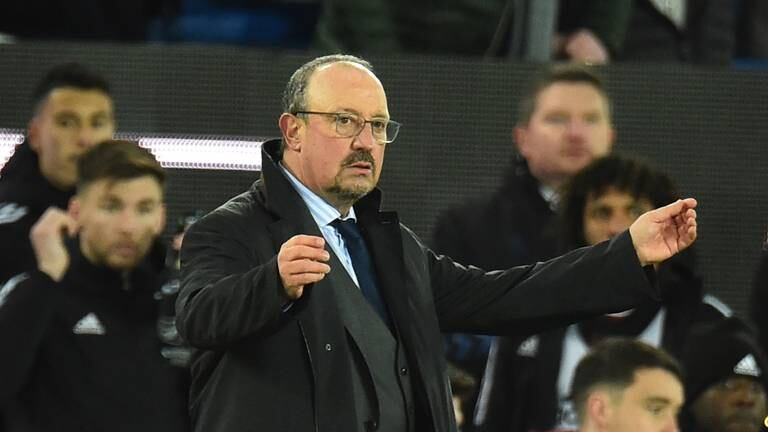 An image that illustrates this article Everton sack Rafa Benitez after six months in charge
