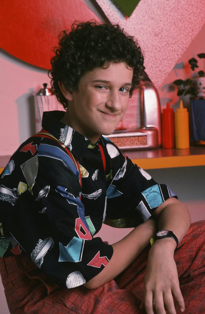SAVED BY THE BELL -- Season 1 -- Pictured: Dustin Diamond as Screech Powers -- Photo by: Alice S. Hall/NBCU Photo Bank