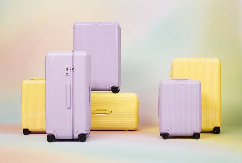Brightly coloured or distinctive luggage can be easier to identify. Photo: Rimowa