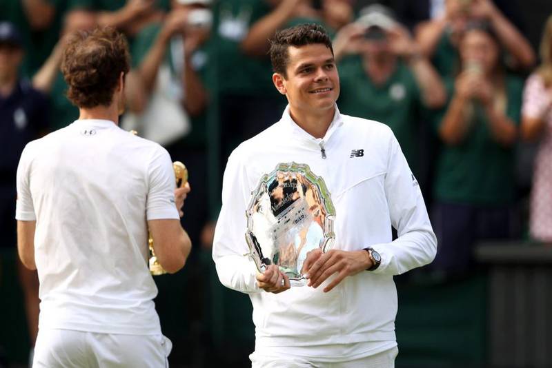 Milos Raonic will be remembered as the first Canadian to make the semi-finals and final of a major, but is that enough? Clive Brunskill / Getty Images