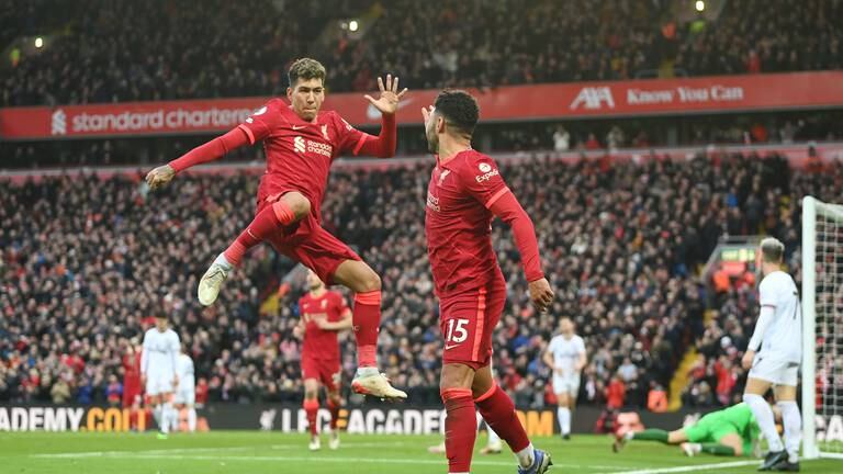 An image that illustrates this article Liverpool ease past Brentford despite absence of Mane and Salah
