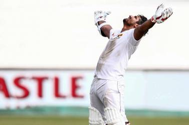 Kusal Perera helped Sri Lanka take a 1-0 series lead against South Africa in Durban last week. Anesh Debiky / AFP