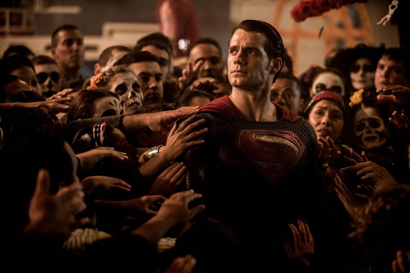 A handout photo of HENRY CAVILL as Superman in Warner Bros. Pictures' action adventure "BATMAN v SUPERMAN: DAWN OF JUSTICE," a Warner Bros. Pictures release. (Clay Enos/ DC Comics) *** Local Caption ***  al21mr-movies-superman.jpg