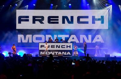 French Montana performs at the Mawazine Festival in Morocco Rabat. Courtesy: Sife El Amine