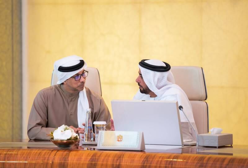 Sheikh Mansour bin Zayed, Deputy Prime Minister and Minister of the Presidential Court, was among the high-ranking officials attending.
