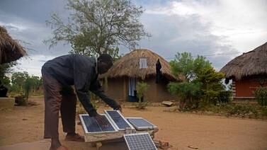 An image that illustrates this article Solar mini grids 'could power half a billion people by 2030'