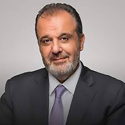 Industry Minister George Boujikian is a businessman who has founded several Lebanese companies including pharmaceutical companies Technoline and BioDiamond Middle East. He holds both Lebanese and Canadian citizenship. Photo: NNA