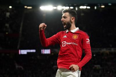 Bruno Fernandes 8: Started in an incredible 58 games and remained mostly injury-free. Moany and motivated, he scored an impressive 14 times (and picked up 12 yellow cards). A versatile leader who takes responsibility, he was comfortable with the penalty in the FA Cup final and likely to be United’s captain next season. PA
