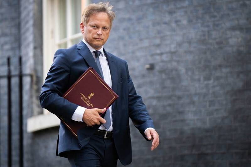 Grant Shapps took over from Ben Wallace. PA