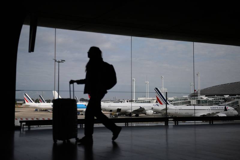 Der Hauptflughafen von Paris hat einige Störungen erfahren.  AFP
