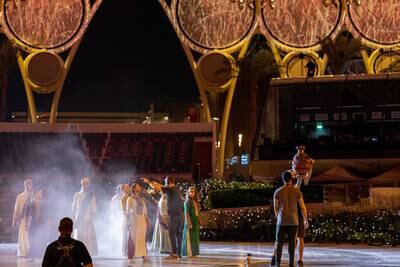 Opening Ceremony dress rehearsal - behind the scenes, Expo 2020 Dubai. Photo by Walaa Ahmed/Expo 2020 Dubai