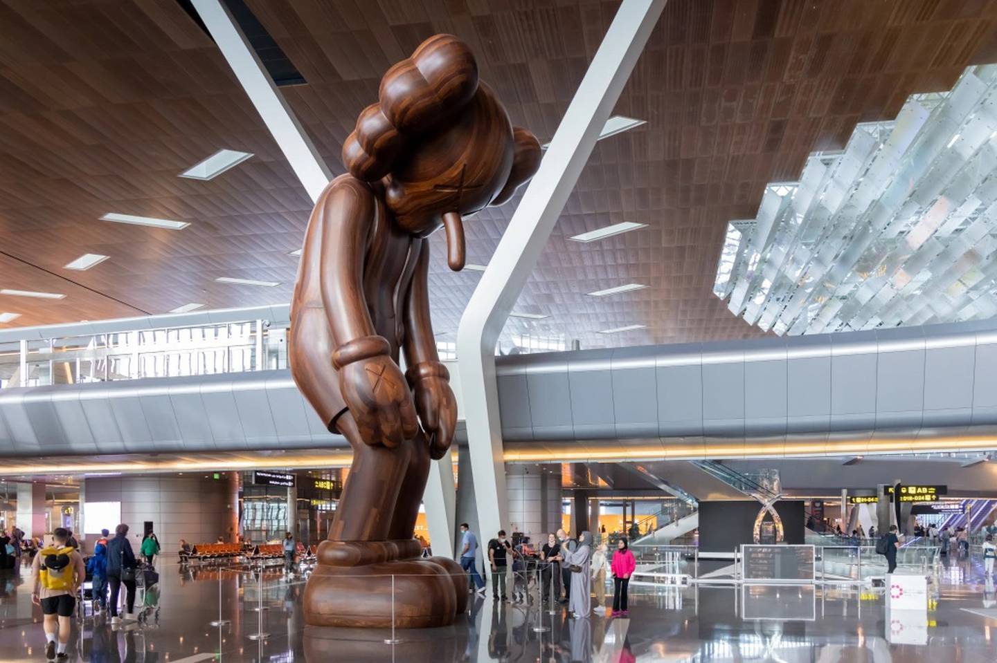 Kaws has already installed some jobs in the country, including 
