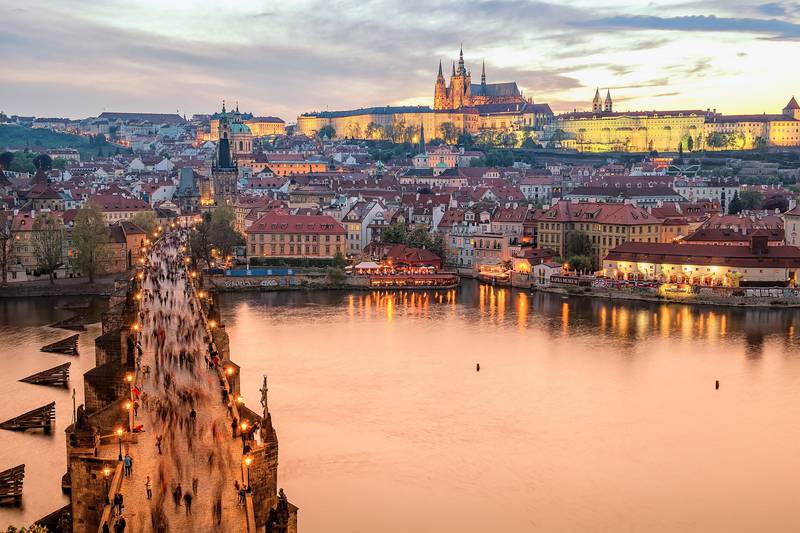 Wake up in Prague on European Sleeper's new summer service from Brussels. Unsplash / William Zhang