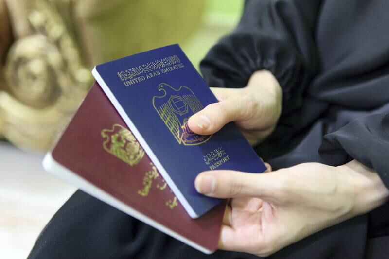 14-March-2012, Al Shamkah, Abu Dhabi

Eman, Student in Zayed University

Eman is a student in Zayed University who has just received an Emirati passport. She was waiting for years to get it because her mother was Emirati but her father wasn't. Fatima Al Marzooqi/ The National
