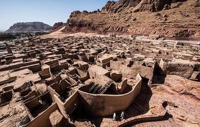 Al Ula Old Town is know for its anicent mud-brick houses. Courtesy RCU
