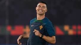 Cristiano Ronaldo upbeat during World Cup training despite Man United exit - in pictures