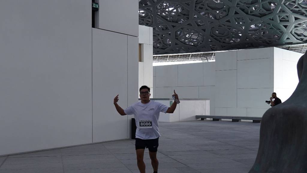 Hundreds take part in first Louvre Abu Dhabi Community Run