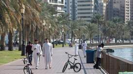 People in Sharjah spend time outdoors as the long weekend begins