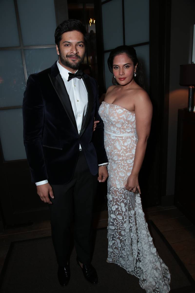 Before the festivities began, Chadha and Fazal made a surprise announcement to fans that they had already technically gotten married in 2020. AP Photo