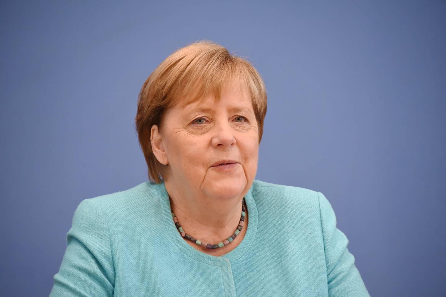 German Chancellor Angela Merkel agreed the country's new coronavirus strategy with state leaders. EPA 