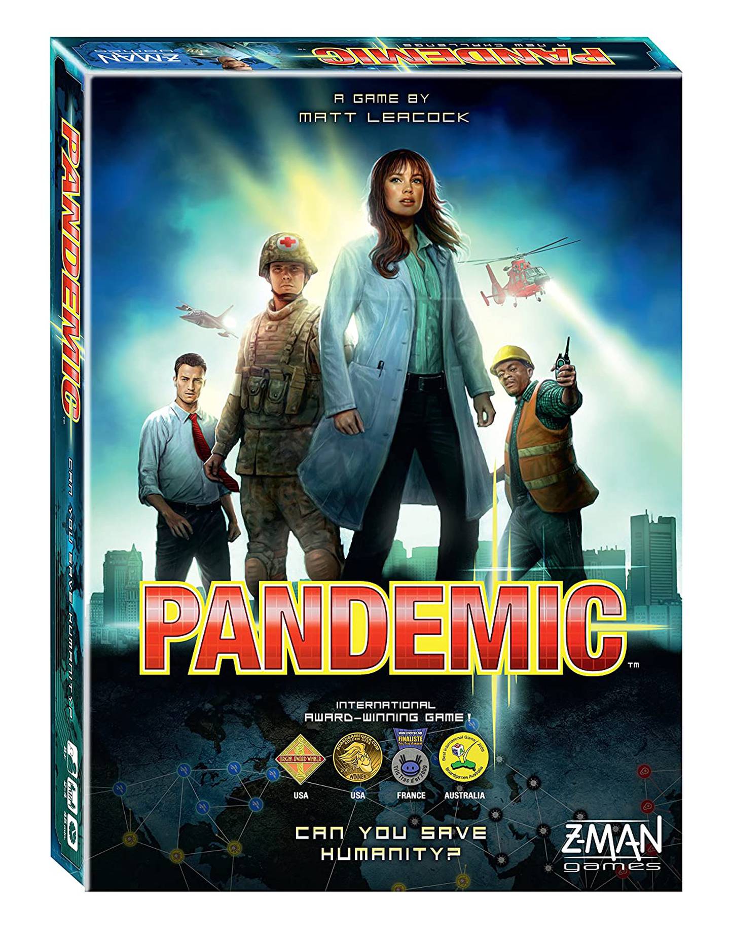 Pandemic was partially inspired by the SARS outbreak of 2003.