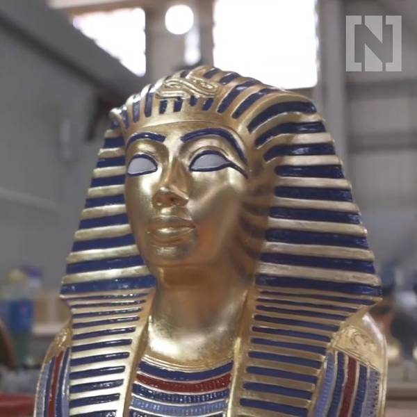 Inside Egypt's first archaeological replicas factory in the Middle East