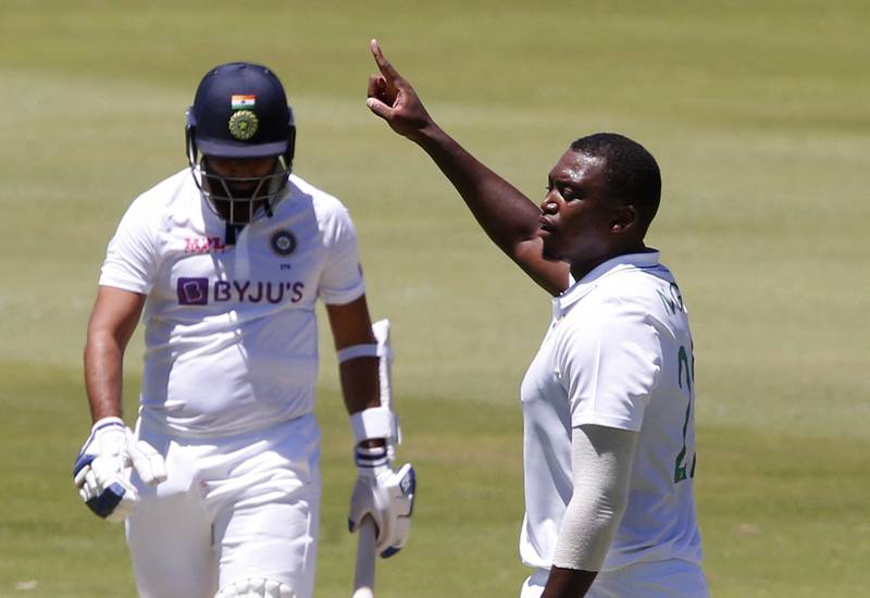 Lungi Ngidi picked up six wicket against India. Reuters