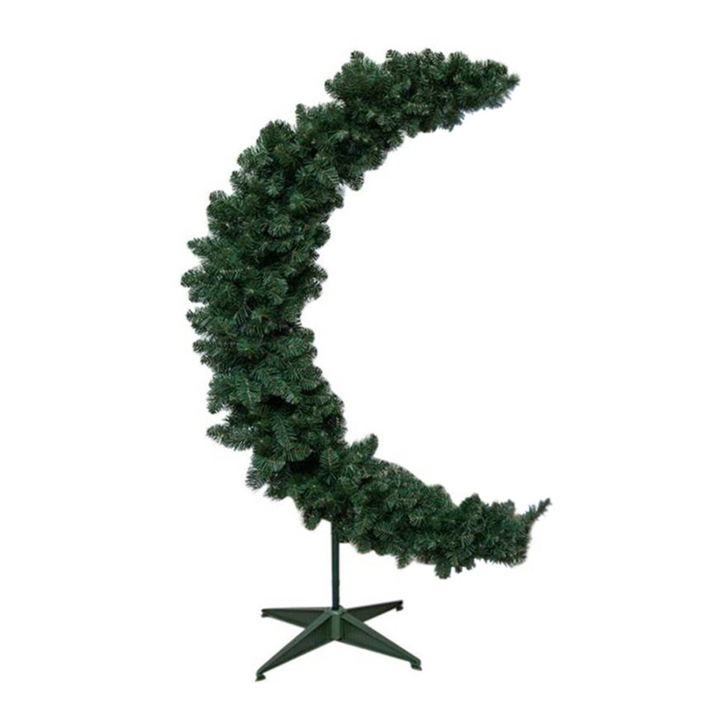 Crescent moon trees can come pre-decorated, or you can decorate the tree with your family. Photo: Crate & Barrel