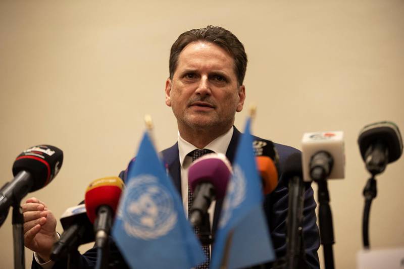 Commissioner of UNRWA, Pierre Krahenbuhl, says his agency is struggling to find the funds to continue all of its work following the US decision to cease donations. EPA