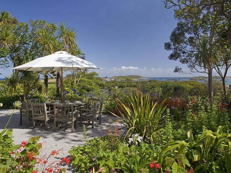 The Duke and Duchess of Cornwall and Cambridge enjoyed a holiday at Dolphin House in 2019 with their children. Tresco Island is home to just 175 residents. Photo: Dolphin House