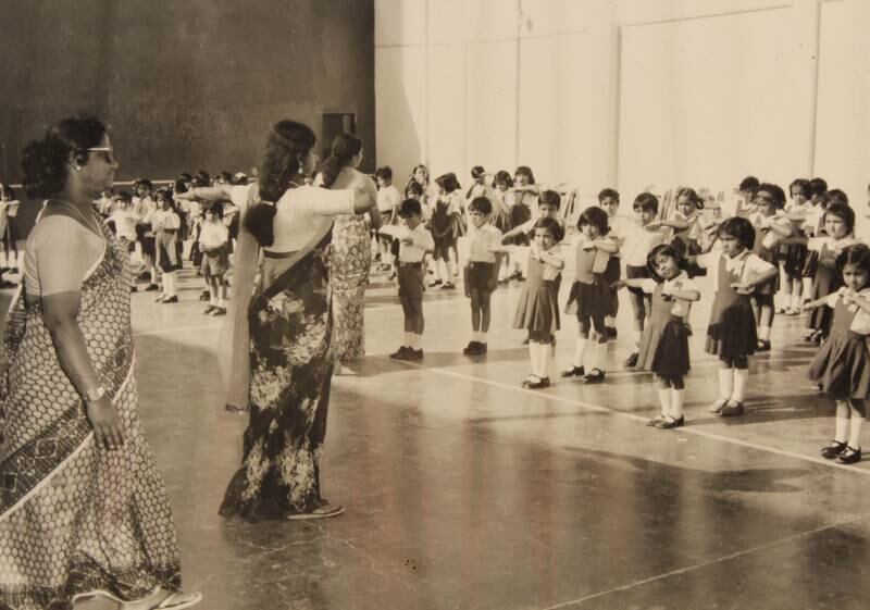 The school was first based in the modest premises of the India Social Centre – a community space for the Indian community on Mina Road 