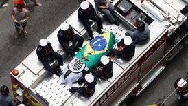 Brazil says goodbye to Pele in funeral procession