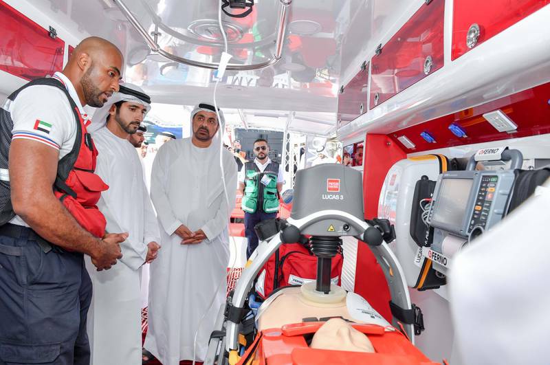 Dubai Crown Prince Hamdan bin Mohammed tours Dubai Boat Show, the largest and most established boat show in the region. The event is held at Dubai Canal and runs until March 2. Wam