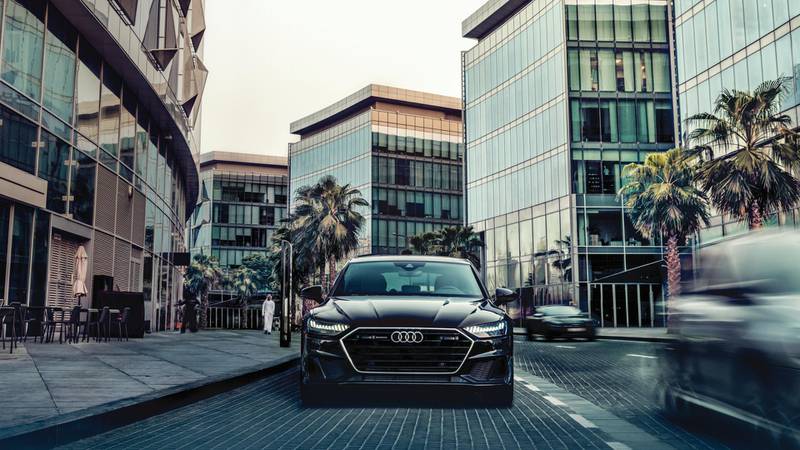 With Audi's quattro system driving all four wheels, the A7 has a nimbleness that belies its dimensions. Audi