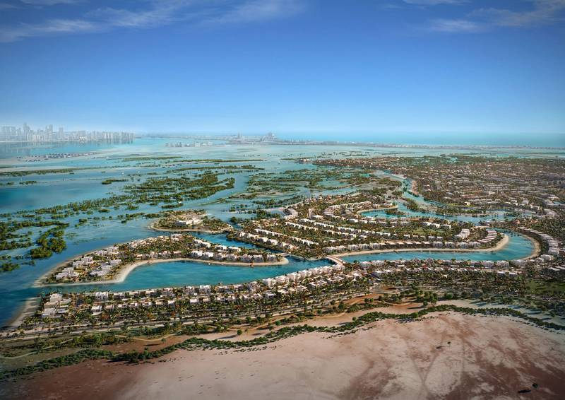 Ain Al Maha will span 153 hectares. Courtesy Jubail Island Investment Company