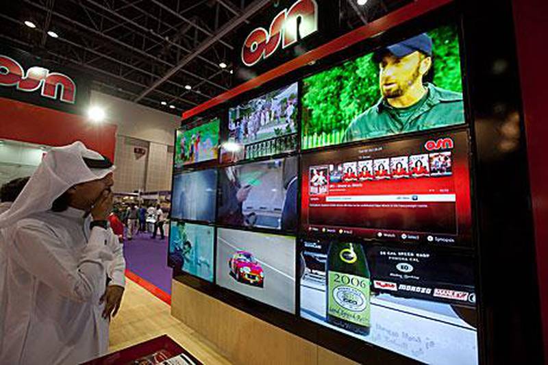 OSN has bought scores of new channels through an acquisition of Pehla Media and Entertainment.  Jaime Puebla / The National