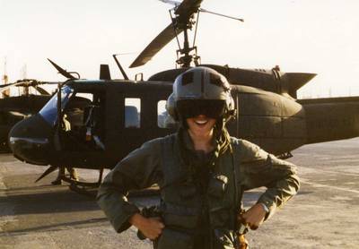 Deborah Snyder is a retired Black Hawk pilot. Photo: Deborah Snyder 