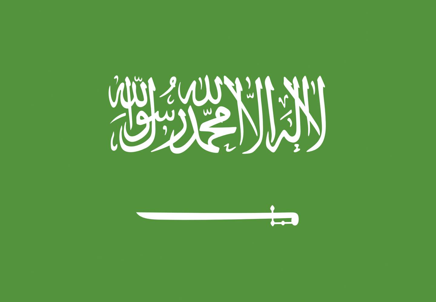 Saudi Arabia flag.Getty 